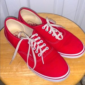 Red Vans